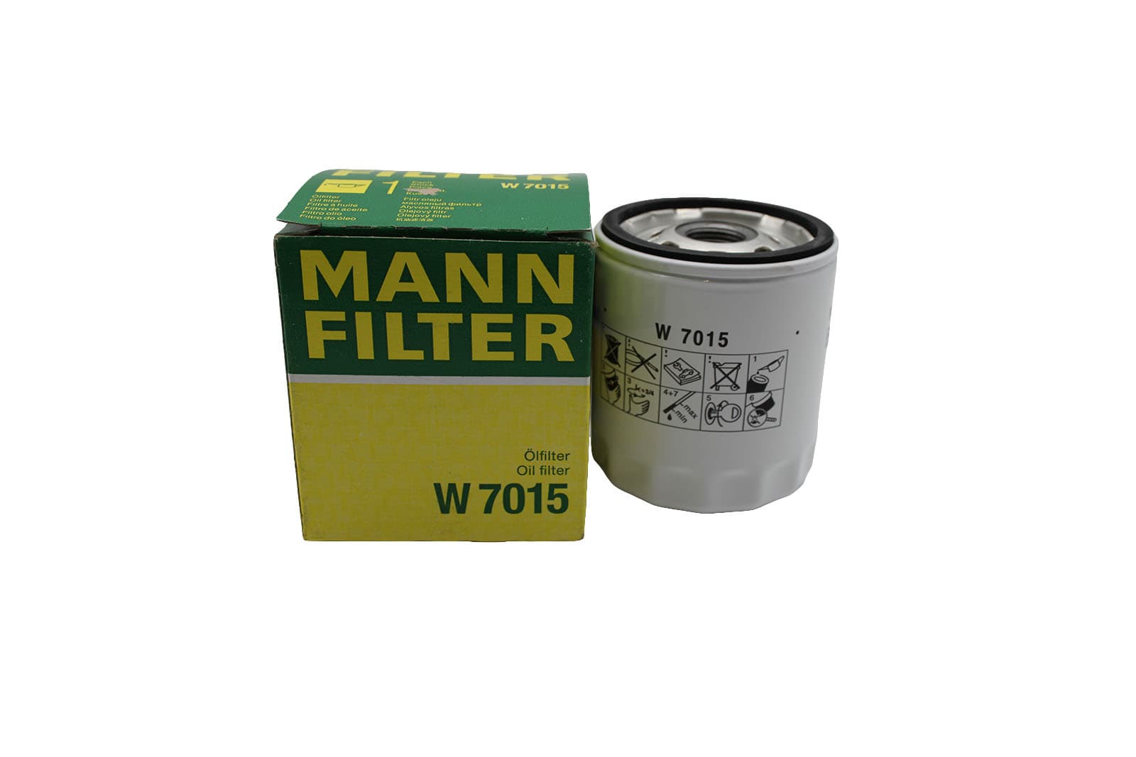Масляный фильтр MANN FILTER W7015