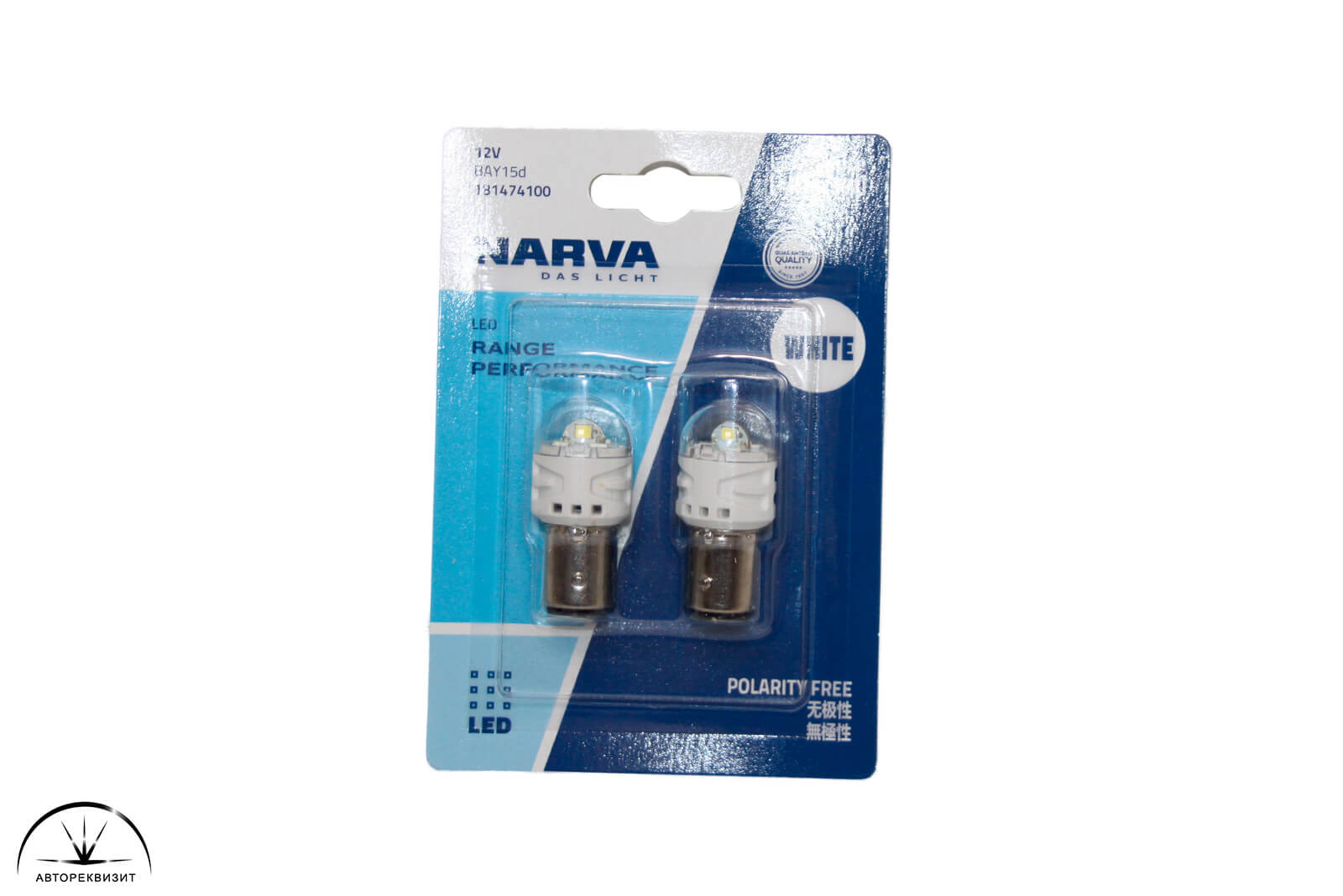 Светодиод NARVA 12V P21/5W LED 6000K (блистер, 2шт.)