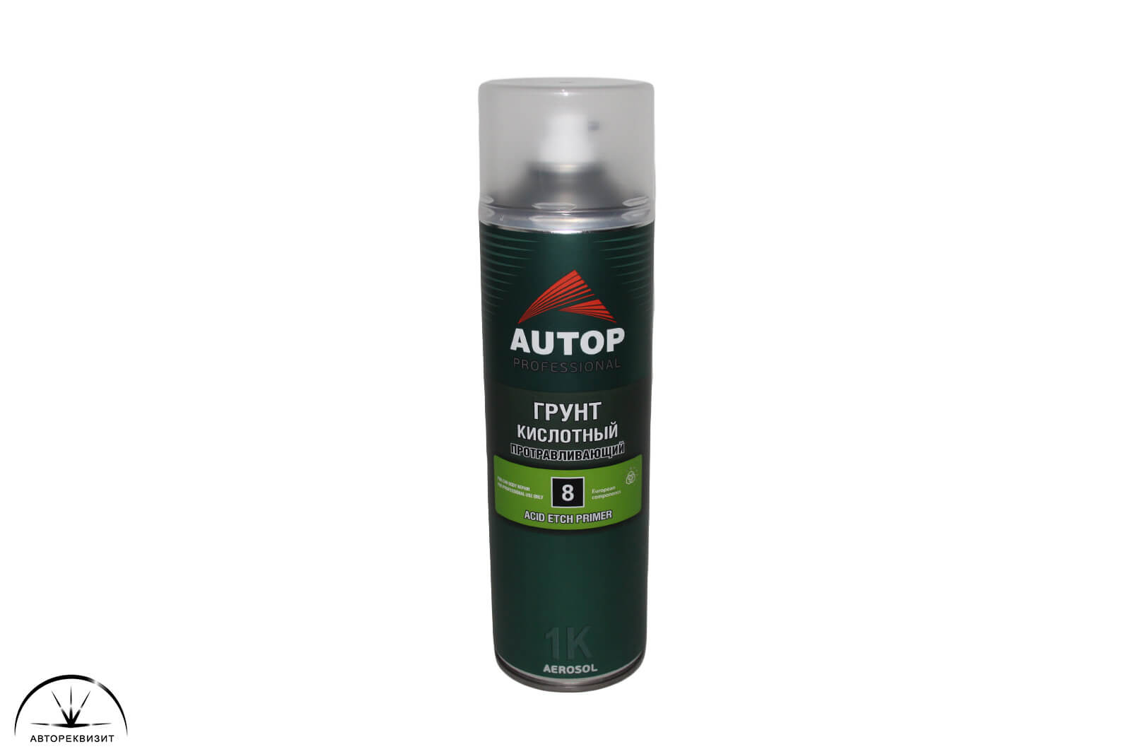 Грунт кислотный AUTOP №8 ATP-A07826 протравливающий зелёный, 650мл