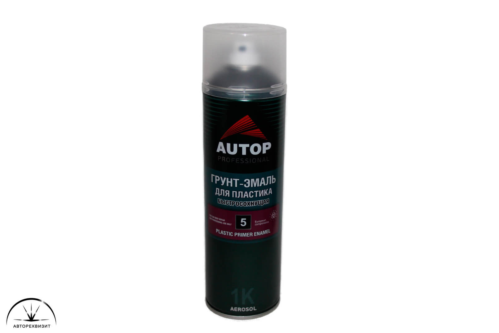 Грунт-эмаль для пластика AUTOP №5 ATP-A07274 серая, 650мл