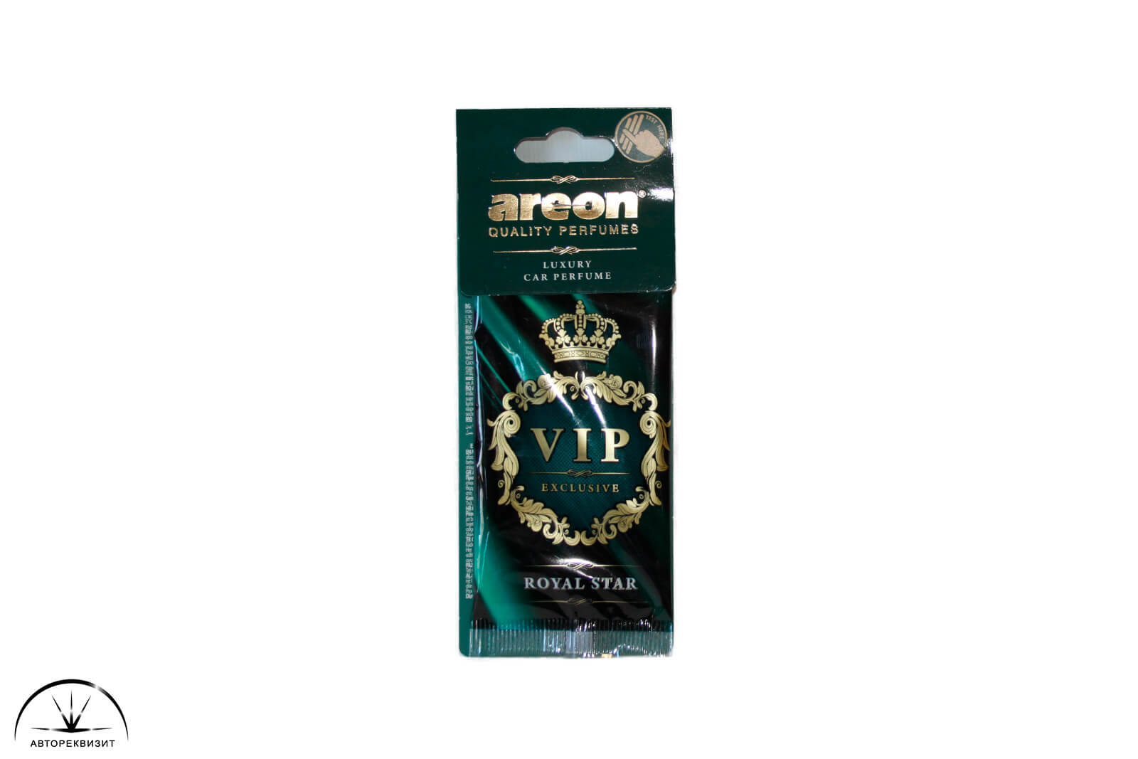 Ароматизатор Areon VIP Exclusive ROYAL STAR листик