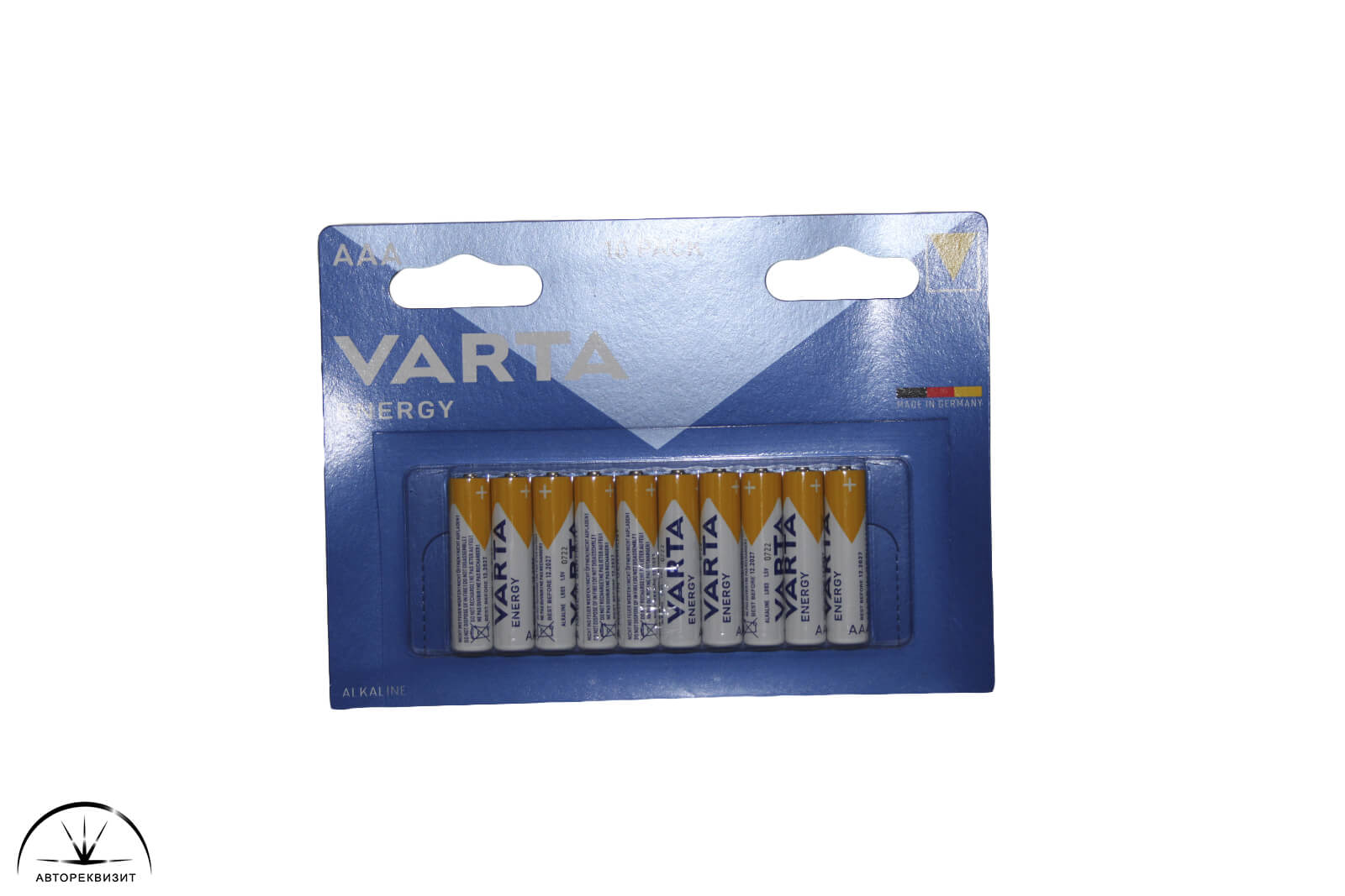 Батарейка VARTA AAA ENERGY, LR03E-10BL, 1шт