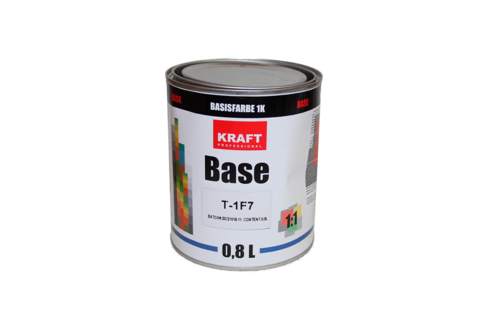 Эмаль базовая Kraft Base 1:1, T-1F7, 0,8 л