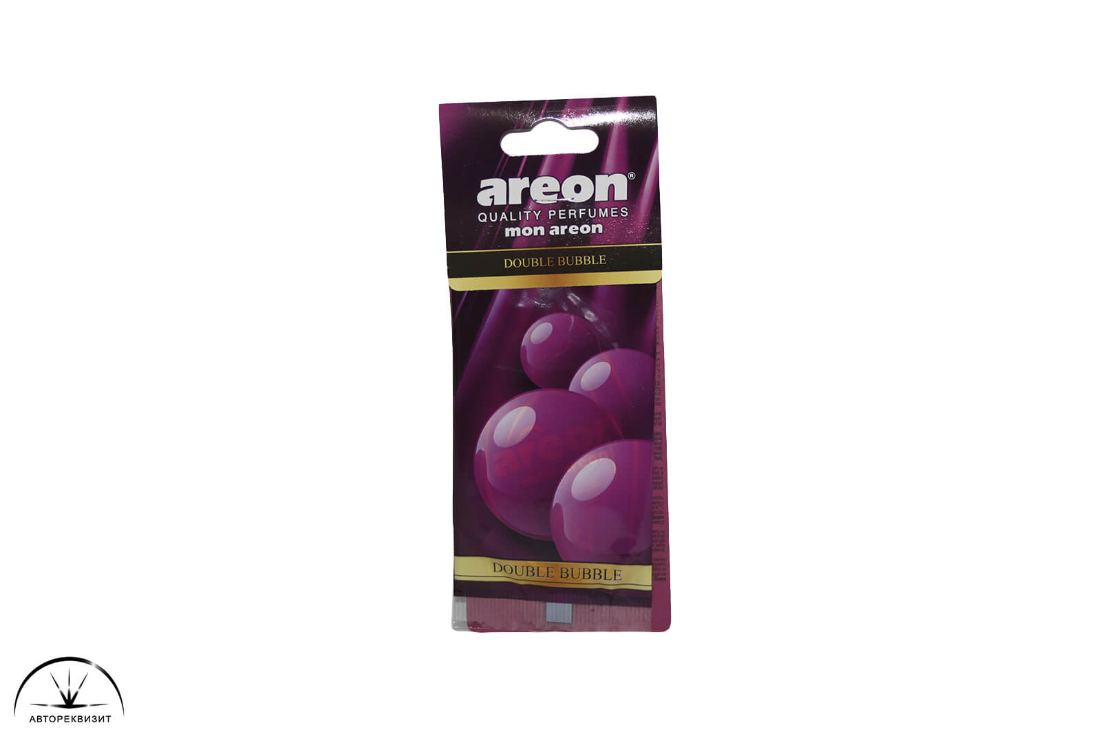 Ароматизатор mon Areon Double Bubble листик