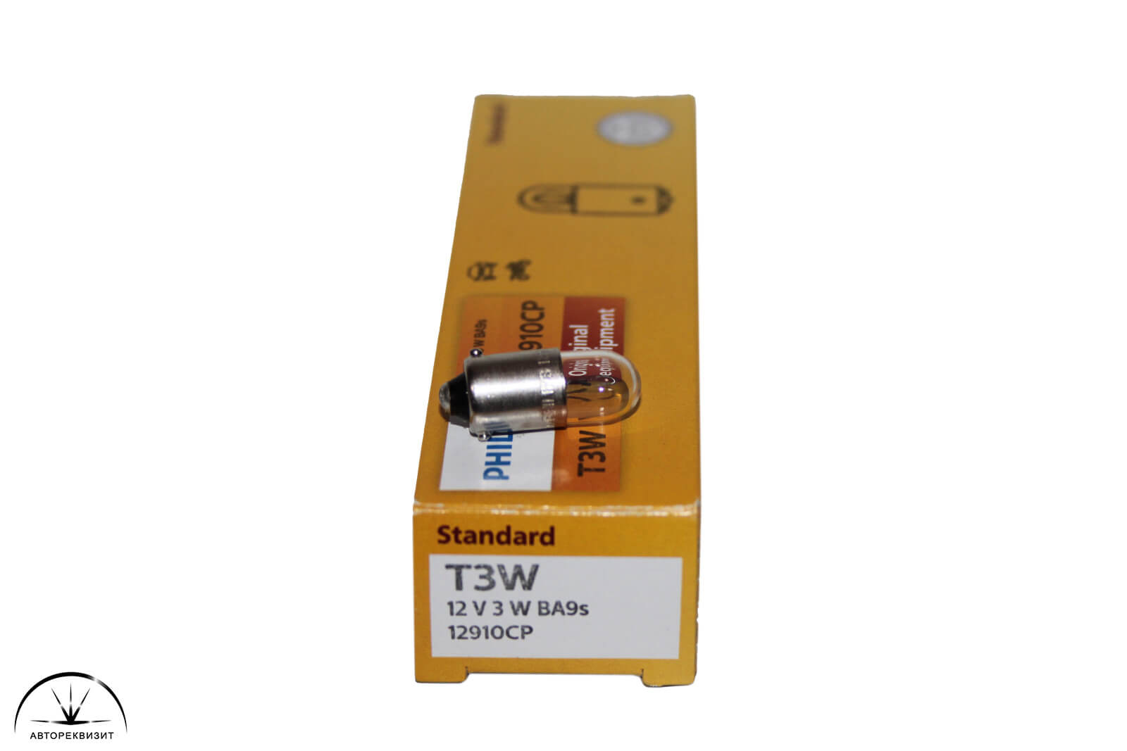 Автолампа PHILIPS 12V 3W T3W (арт. 12910)