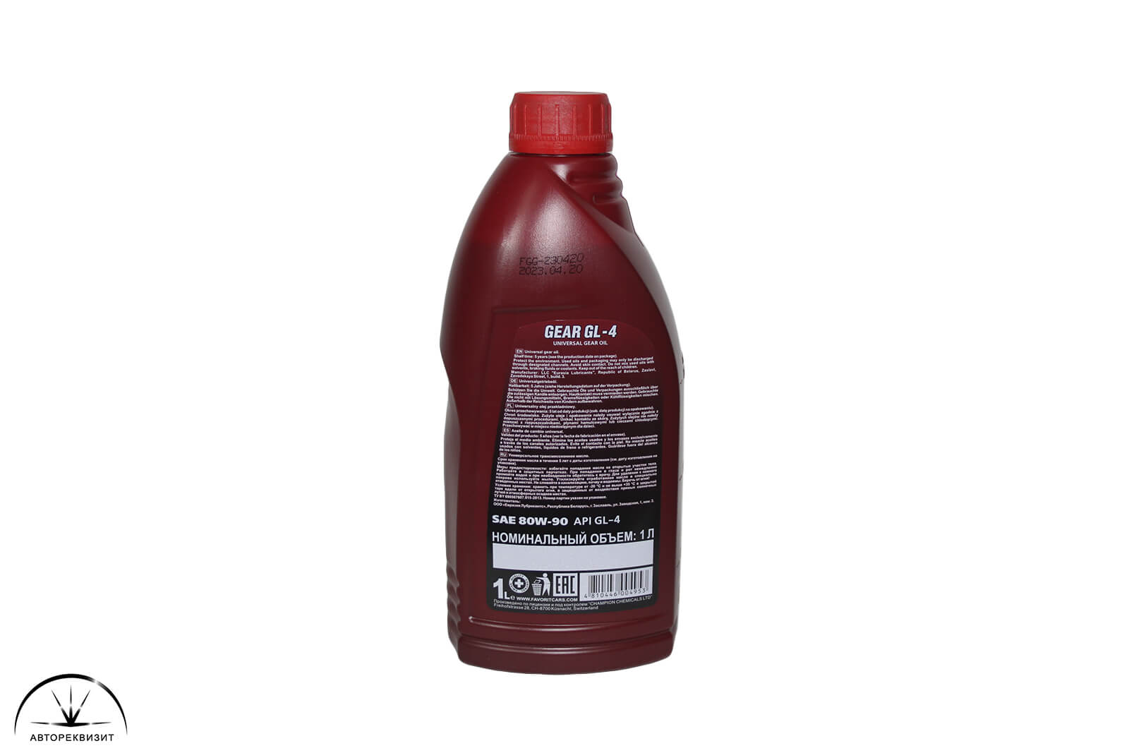 Масло трансмиссионное FAVORIT GEAR GL-4 80W-90 , 1л
