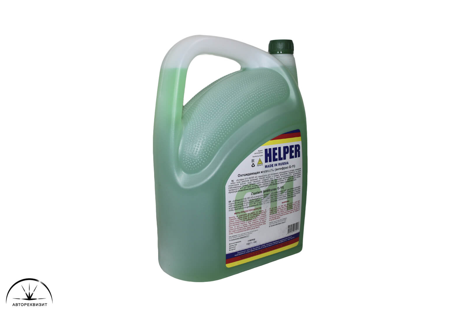 Антифриз Helper G11 зеленый, 10 кг