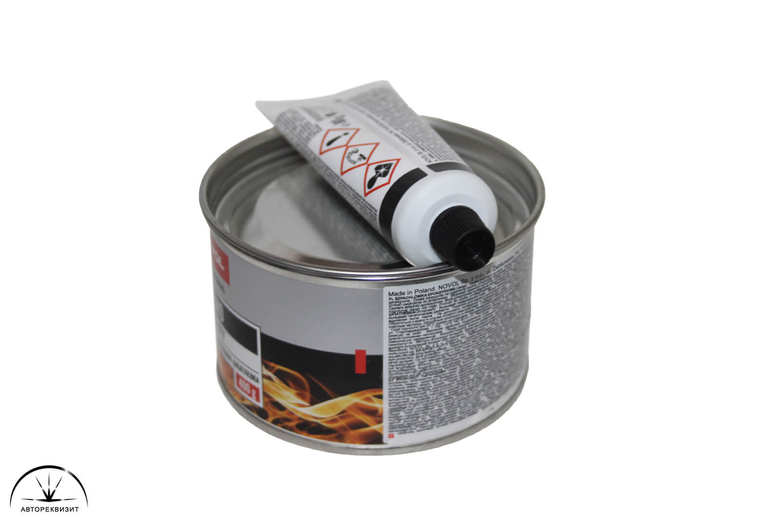 Шпатлевка Novol TERMO Epoxy эпоксидная. 400г