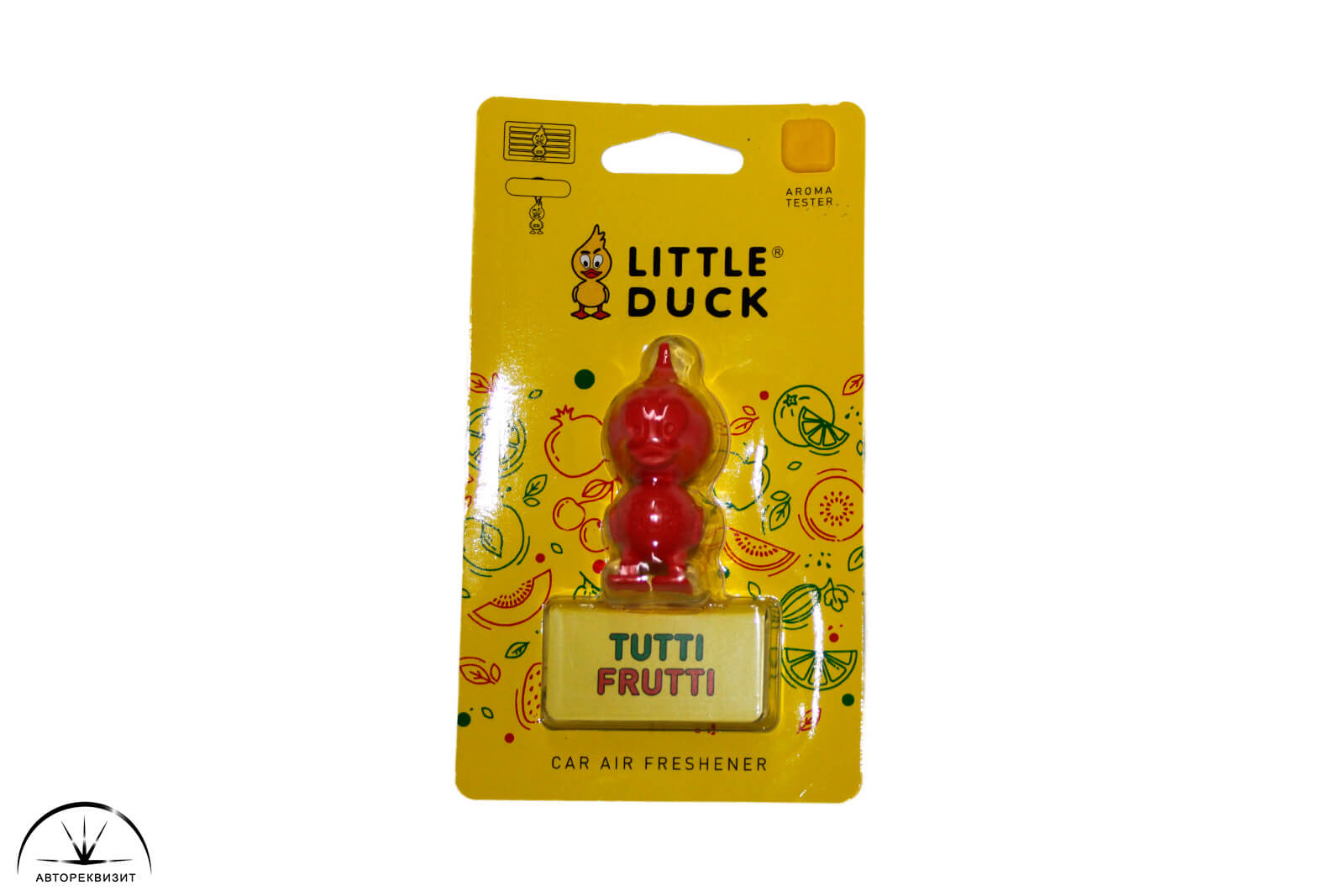 Ароматизатор LITTLE DUCK 3D - Polymer TUTTI-FRUTTI